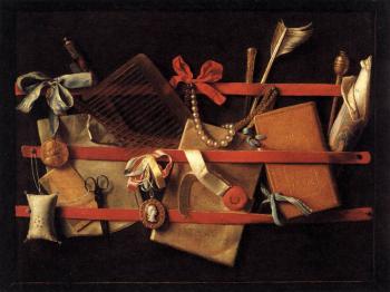 塞繆爾 凡 霍赫斯特拉滕 Tromp-l'oeil Still-Life 塞繆爾 凡 霍赫斯特拉滕 Tromp-l'oeil Still-Life